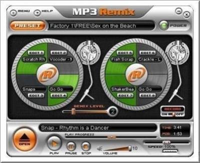 MP3 Remix for Windows Media Player/Winamp 3.811