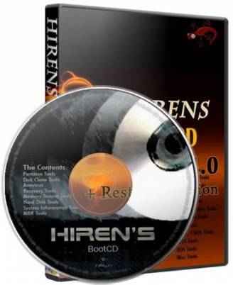 Hirens Boot CD 11.0 Rus + Restored (fixed by lexapass) Edition