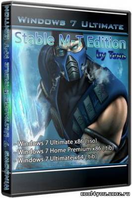 Windows 7 Ultimate Stable M-T Edition x86/х64 by Тень