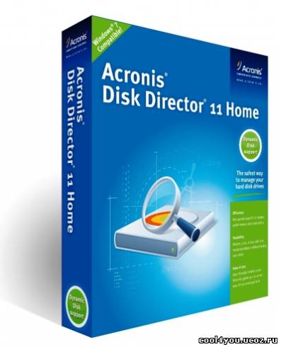 Acronis Disk Director 11 Home 11.0.2121 (2010) Rus