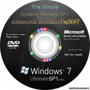 Windows 7 х64 SP1 Ultimate UralSOFT The simple 7601