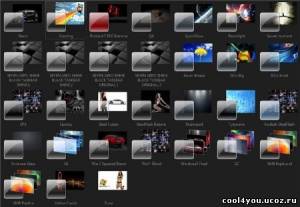 Новые темы для Windows 7 (90 шт.)