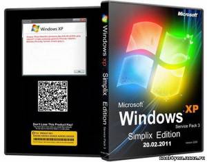 Windows XP Pro SP3 VLK simplix edition (x86) (20.02.2011)