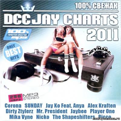 100% Свежак Deejay Charts (2011)