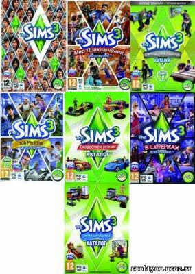 The Sims 3 Collection 7 in 1 / The Sims 3 Коллекция 7 в 1 (2009-2011/RUS/RePack)