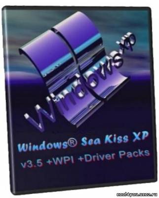 Windows® Sea Kiss XP v3.5 + WPI + Driver Packs (Апрель 2011)