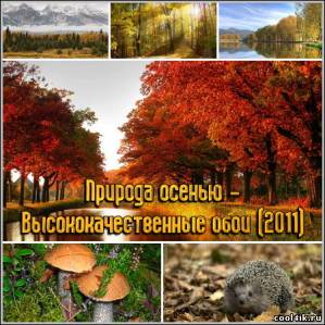 Природа осенью - Высококачественные обои (2011)